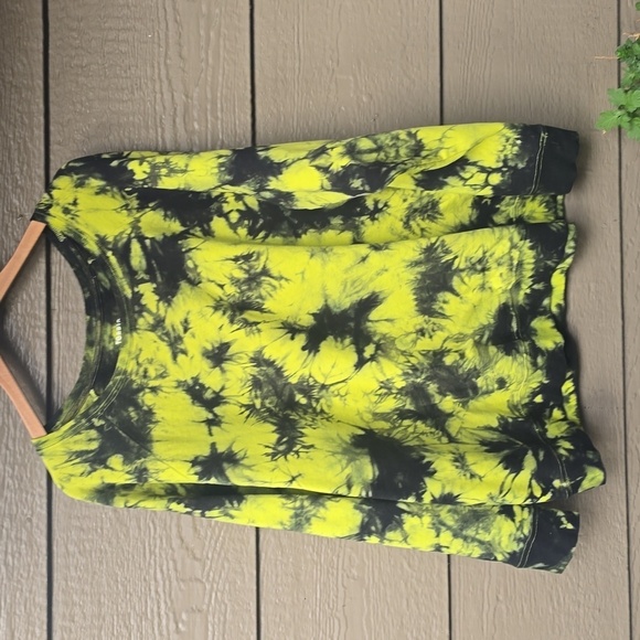 Torrid Green French Tie Dye Active Sweatshirt 3x - Picture 9 of 13